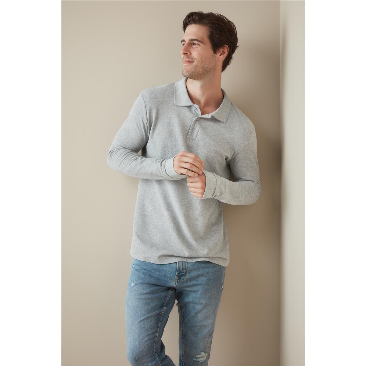 Men's Polo Long Sleeve