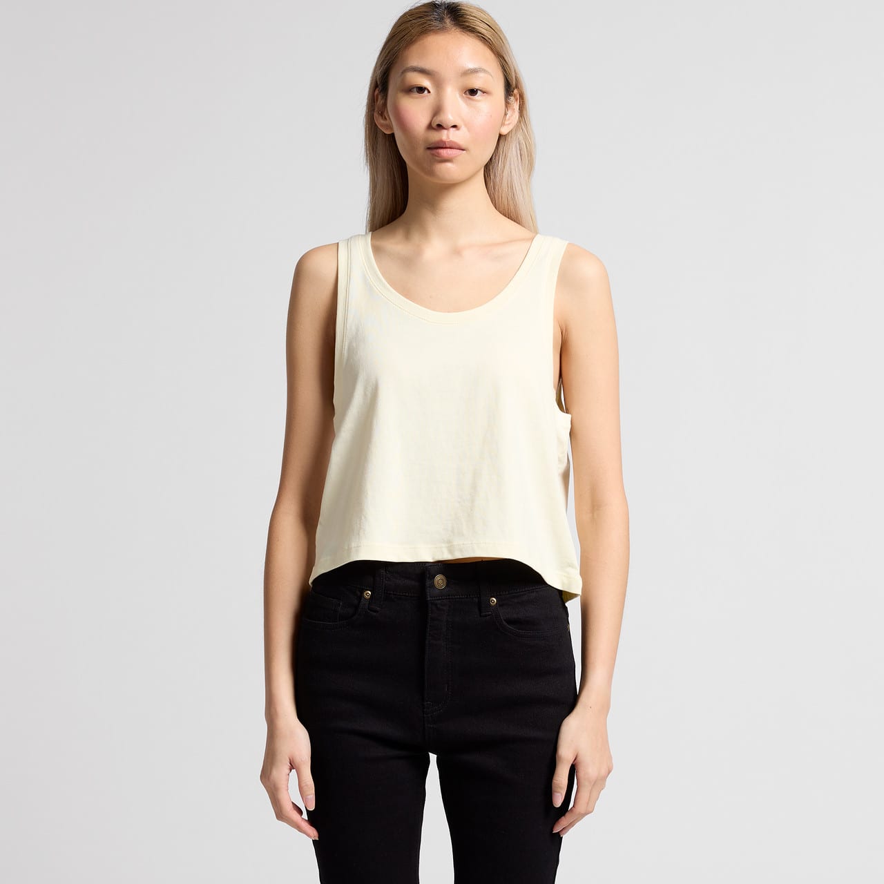 Wo's Crop Singlet | 4031