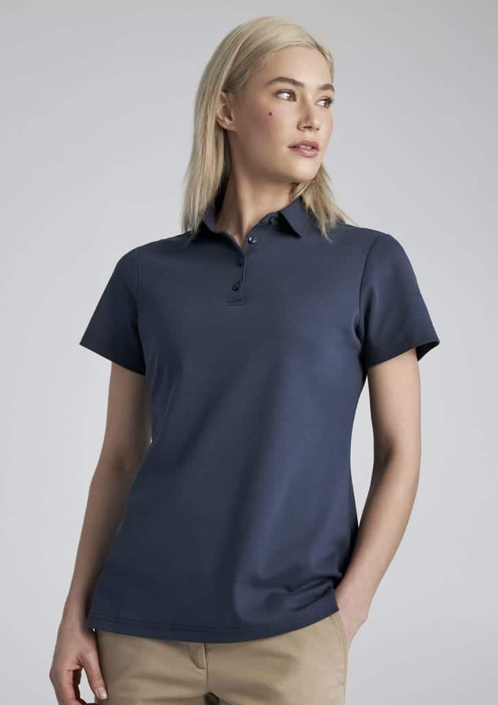 Womens Lotus Short Sleeve Polo