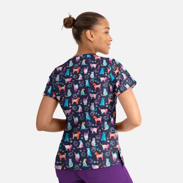 Prints Womens V-Neck Print Top