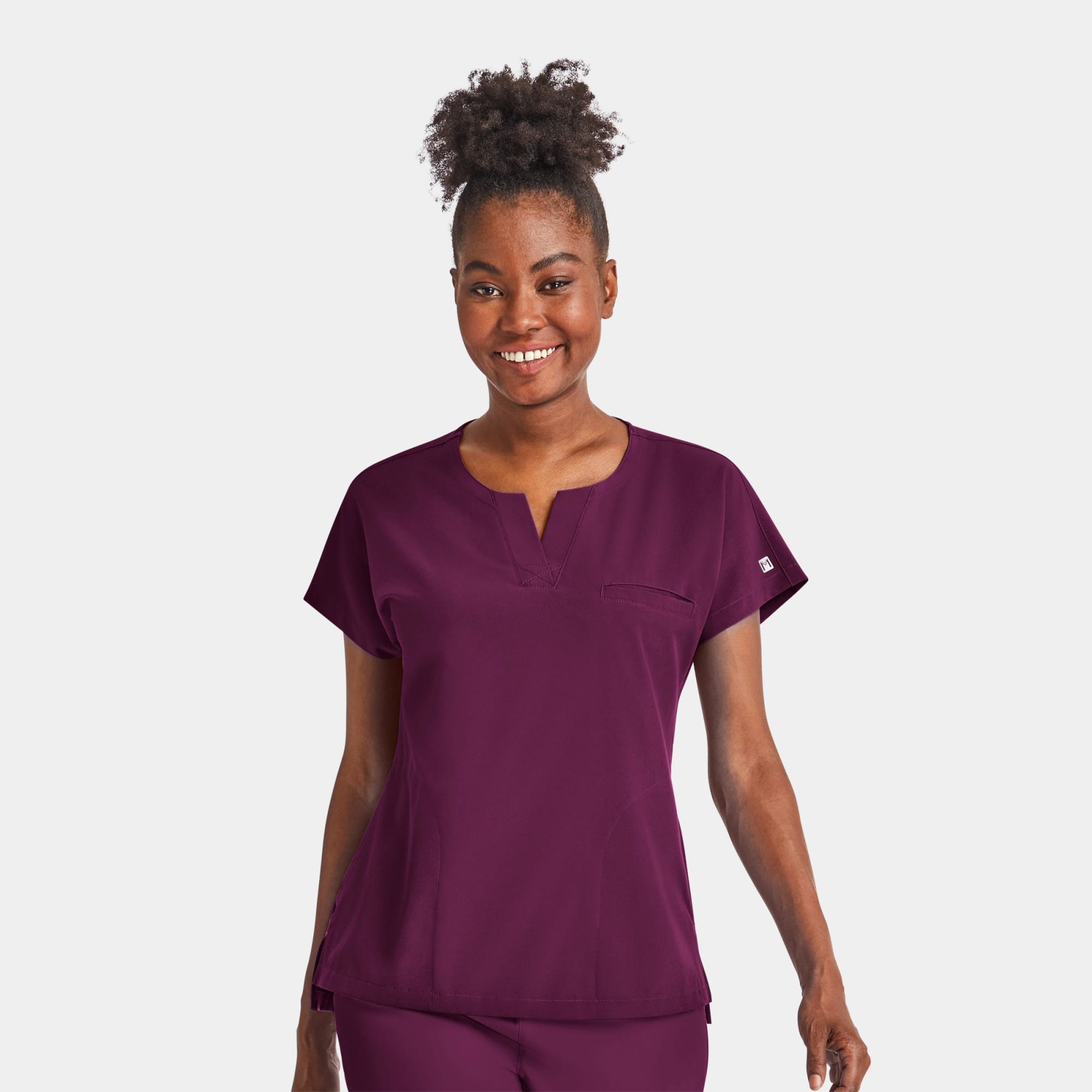 Matrix Impulse Womens Notched Neck Dolman Top