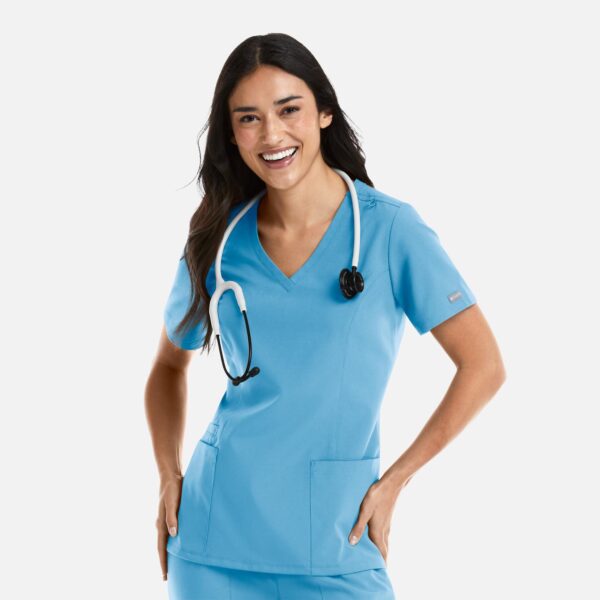 Momentum Womens Double V-Neck Top