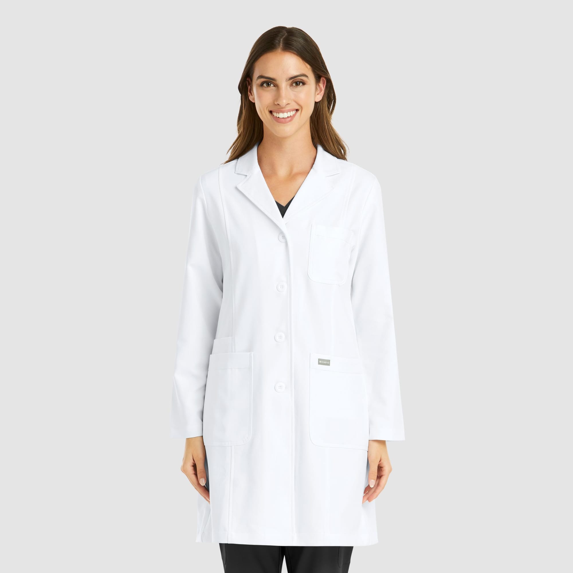 Momentum Womens Full Length Lab Coat (36")