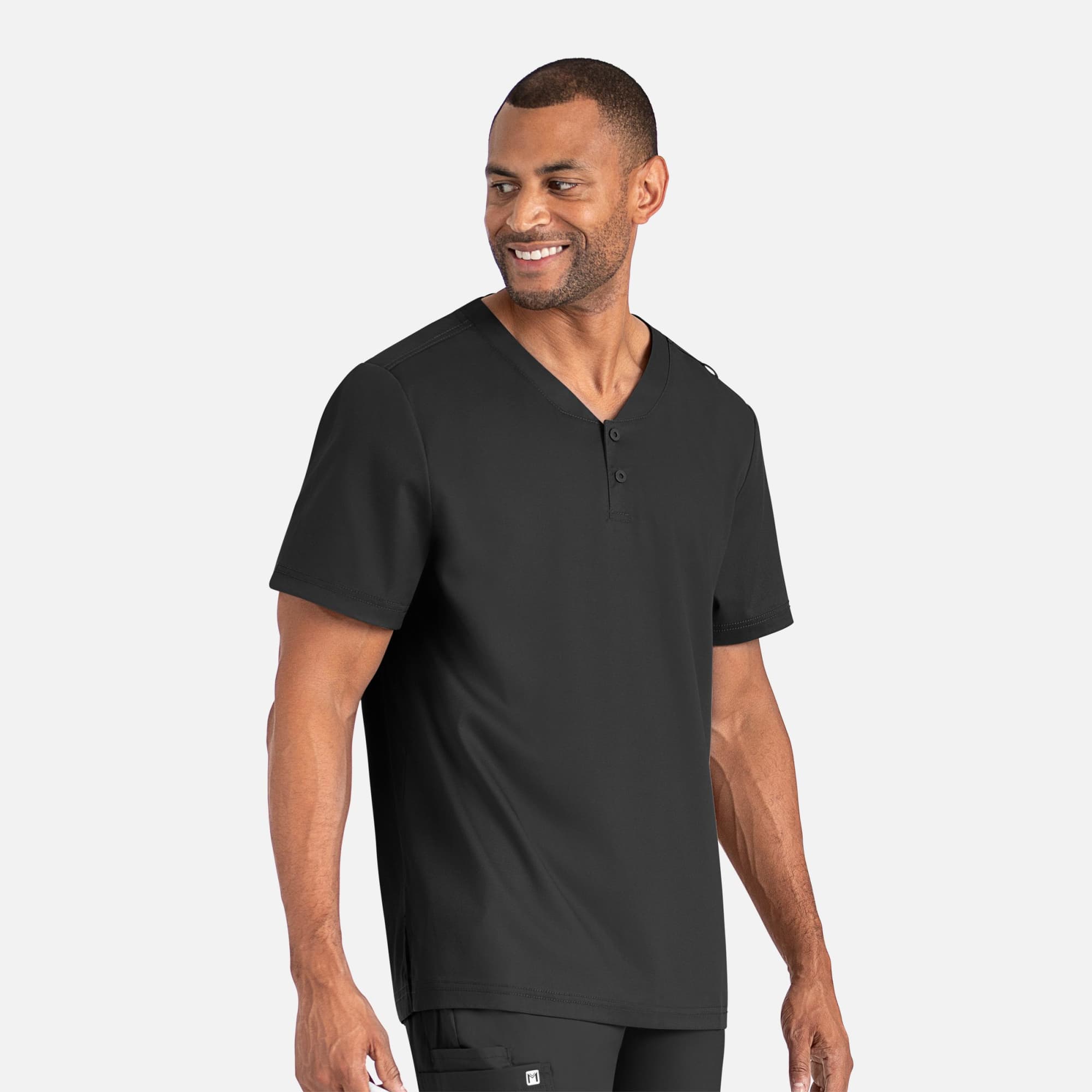 Matrix Mens Tuckable Henley Top