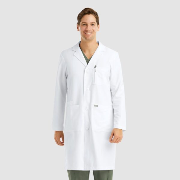 Momentum Mens Full Length Lab Coat (40")