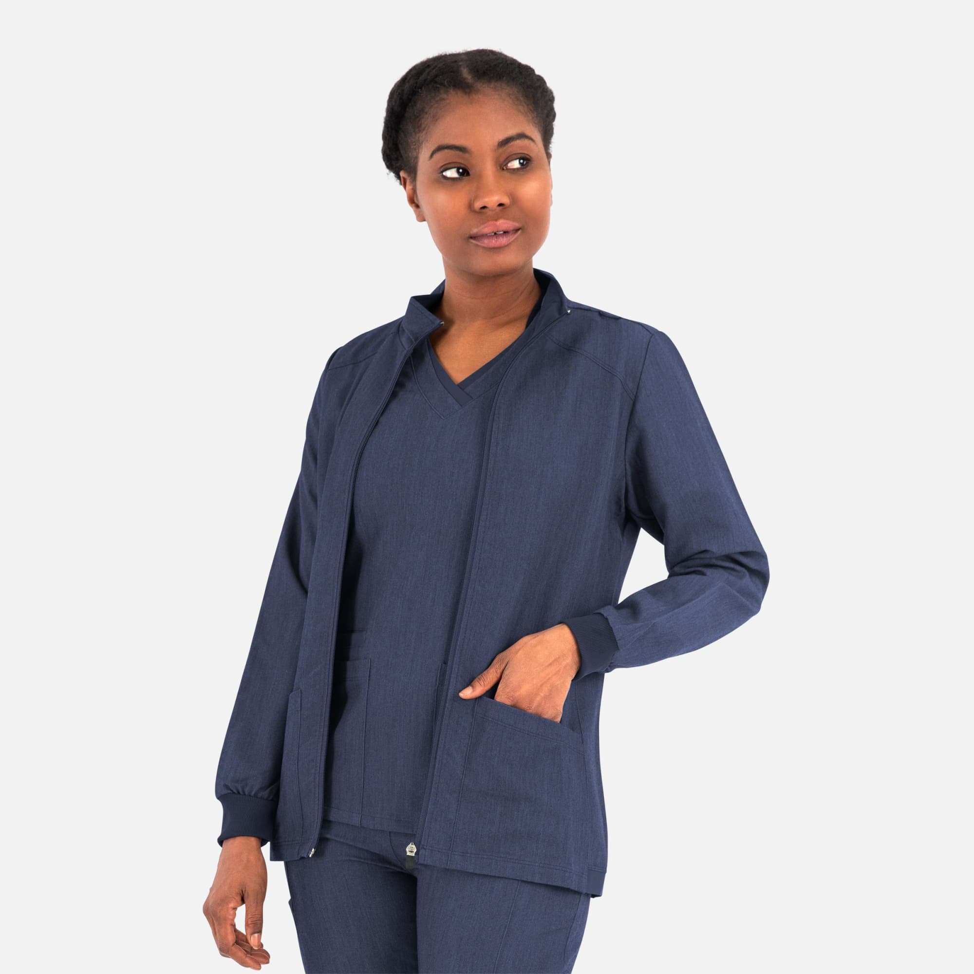 Matrix Pro Womens Hi Collar Warm Up Jacket