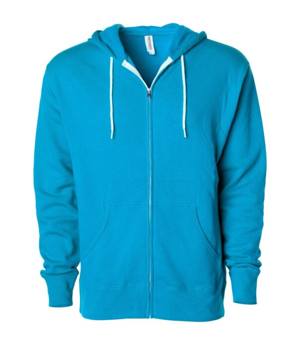 Unisex Lightweight Zip Hood