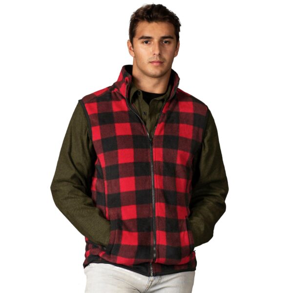 Full Zip Arctic Polar Fleece Vest