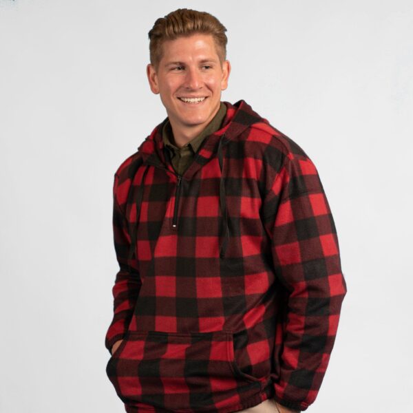 1/4 Zip Polar Fleece Hoodie