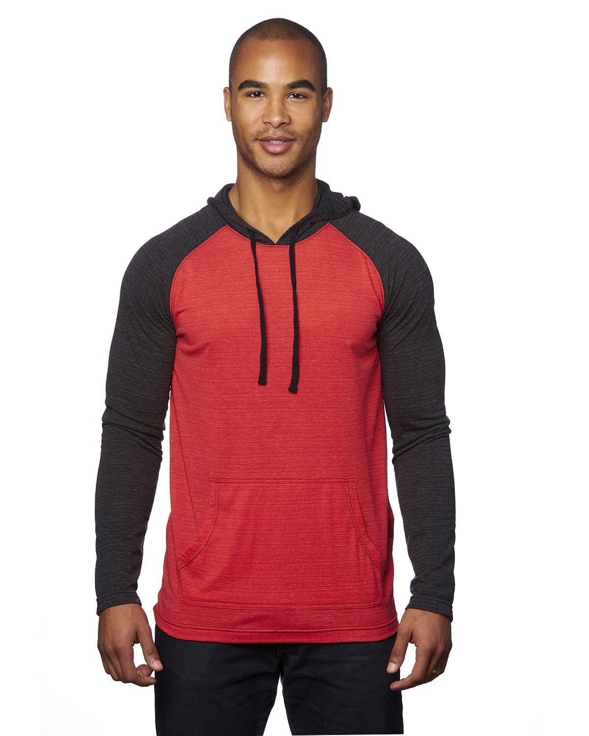 Yarn-Dyed Long Sleeve Knit Hoodie