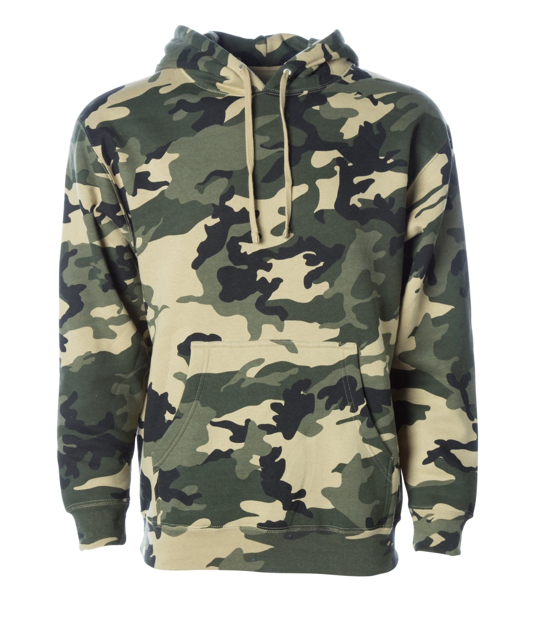 Mens Heavyweight Pullover Hood