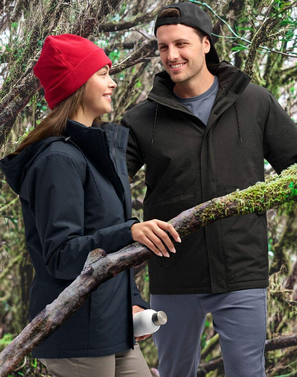 Unisex Quilted Waterproof Jacket