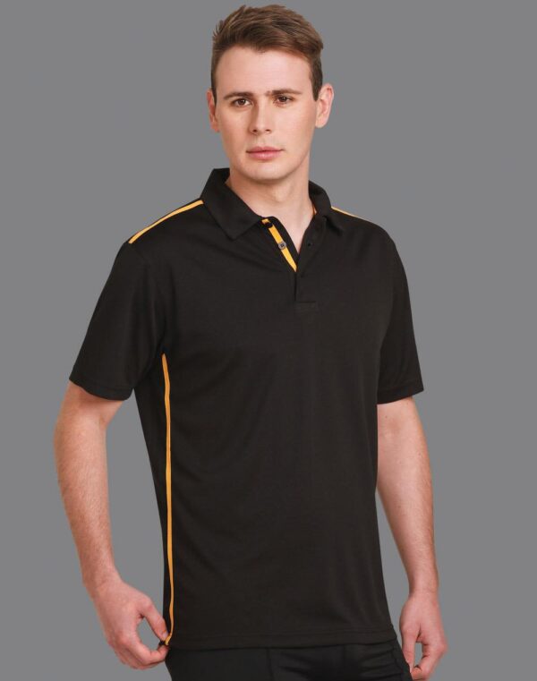 Men's rapid cool short sleeve contrast polo