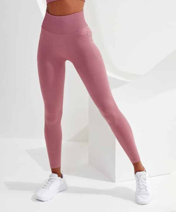 Ribbed Seamless 3D Fit Sport Leggings
