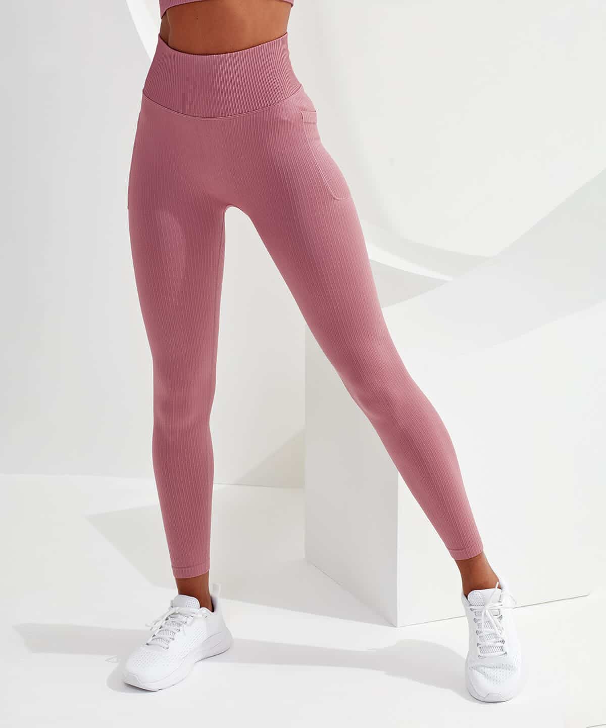 Ribbed Seamless 3D Fit Sport Leggings