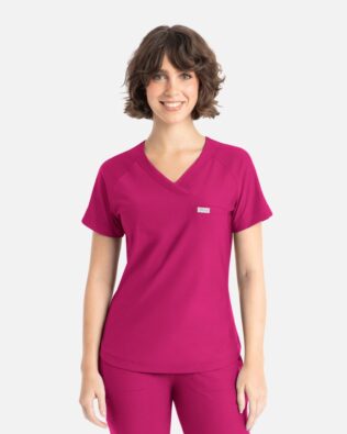 Maevn Embrace Luna Tuckable Y-Neck Top C3-2502