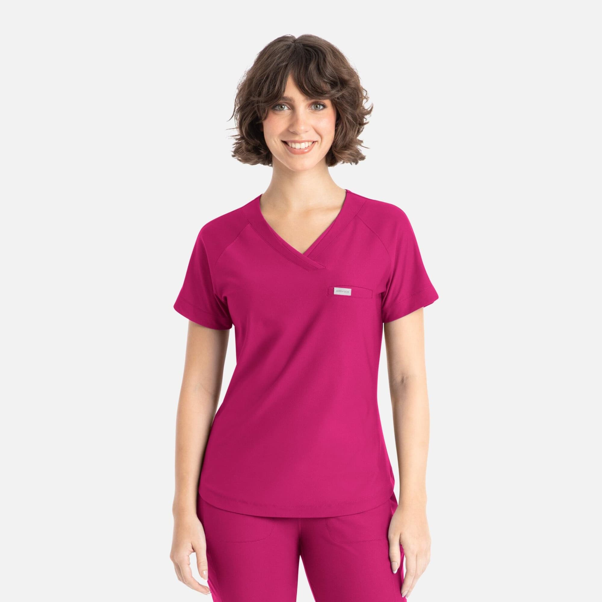 Embrace Luna Tuckable Y-Neck Top