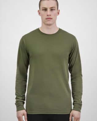Good Mates Mens Basis Long Sleeve Tee FA-X1002M