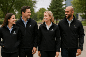Custom Jackets That Keep Your Team Stylish and Warm