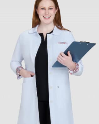 koi Fusion Lab Coat C3-466
