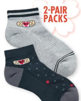 koi Compression Ankle Socks (2 pack) C3-A187