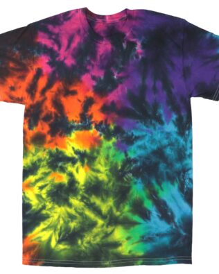 Mountain Dye Studio Crinkle Tie Dye T-Shirt C3-CRINKLE