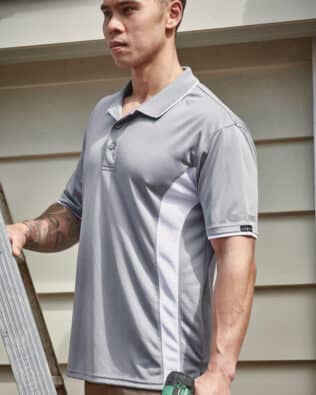Custom Syzmik Mens Striker Short Sleeve Polo FA-ZH145