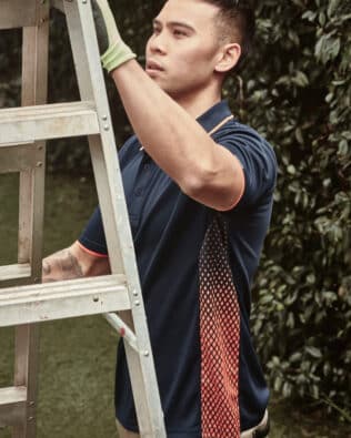 Custom Syzmik Mens Spark Short Sleeve Polo FA-ZH165