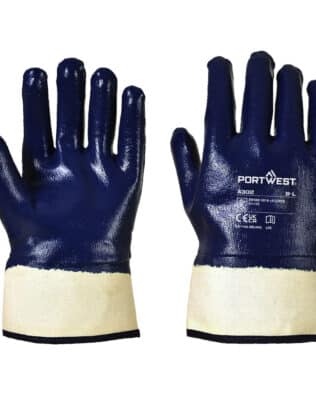 Portwest Fully Dipped Nitrile Safety Cuff PO-A302
