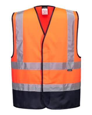 Portwest Hi-Vis Class D/N Contrast Vest PO-C479