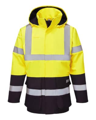 Portwest Bizflame Rain FR Hi-Vis ARC Jacket PO-FR614