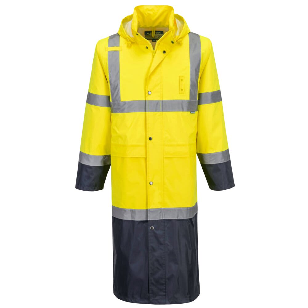 Hi-Vis Contrast Raincoat 122cm