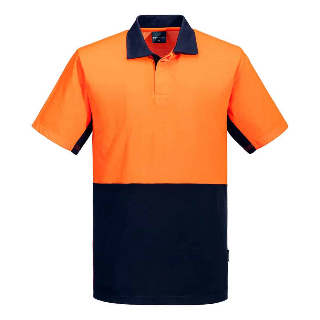 Hi-Vis Contrast Class D Polo Shirt S/S