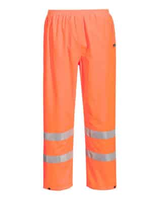 Portwest Hi-Vis Lightweight Packable Trousers PO-S165