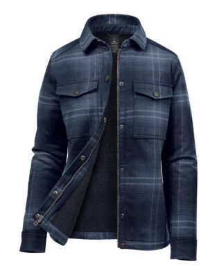 Stormtech Women’s Highland Sherpa Lined Plaid Jacket LE-CJK-1W