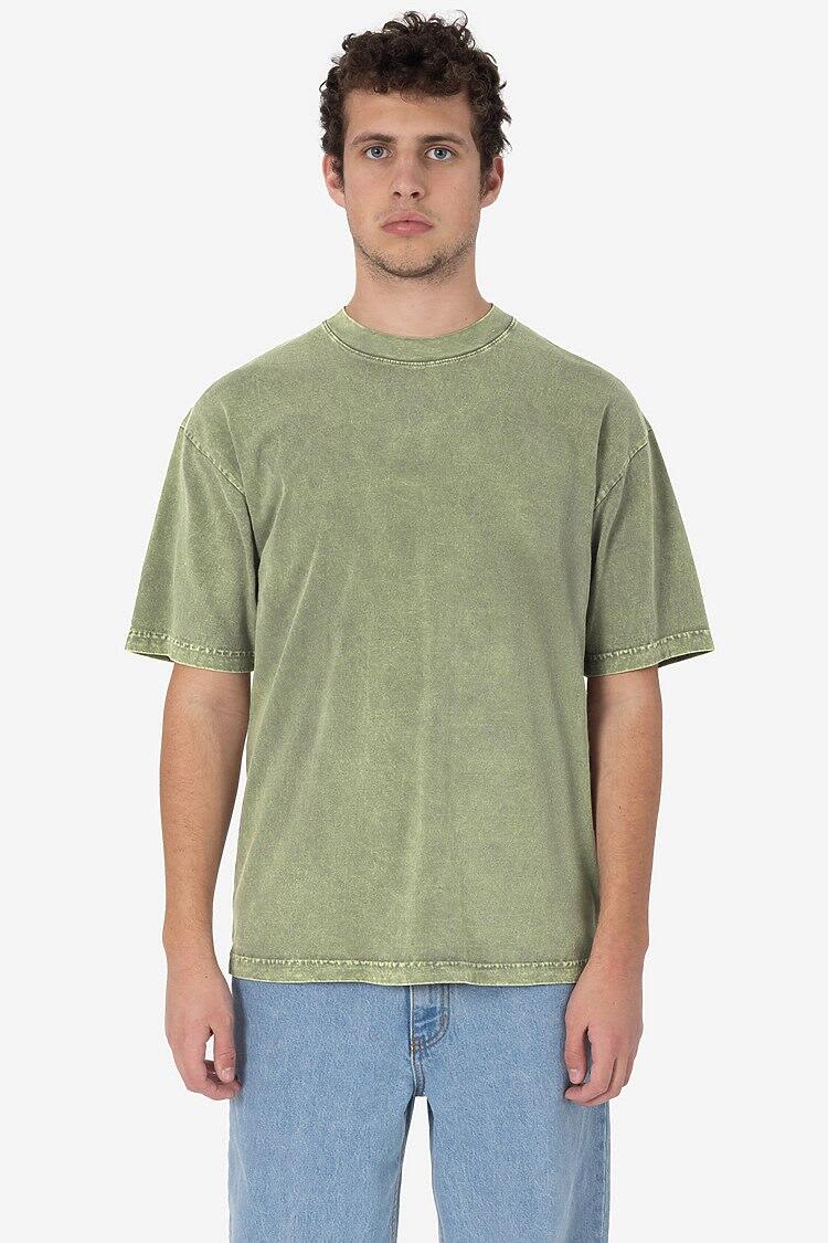 Short Sleeve Mineral Wash Crew Tee