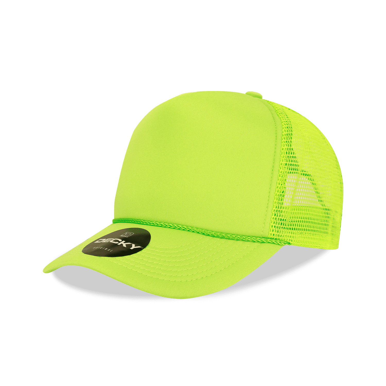 5 Panel High Profile Structured Foam Trucker