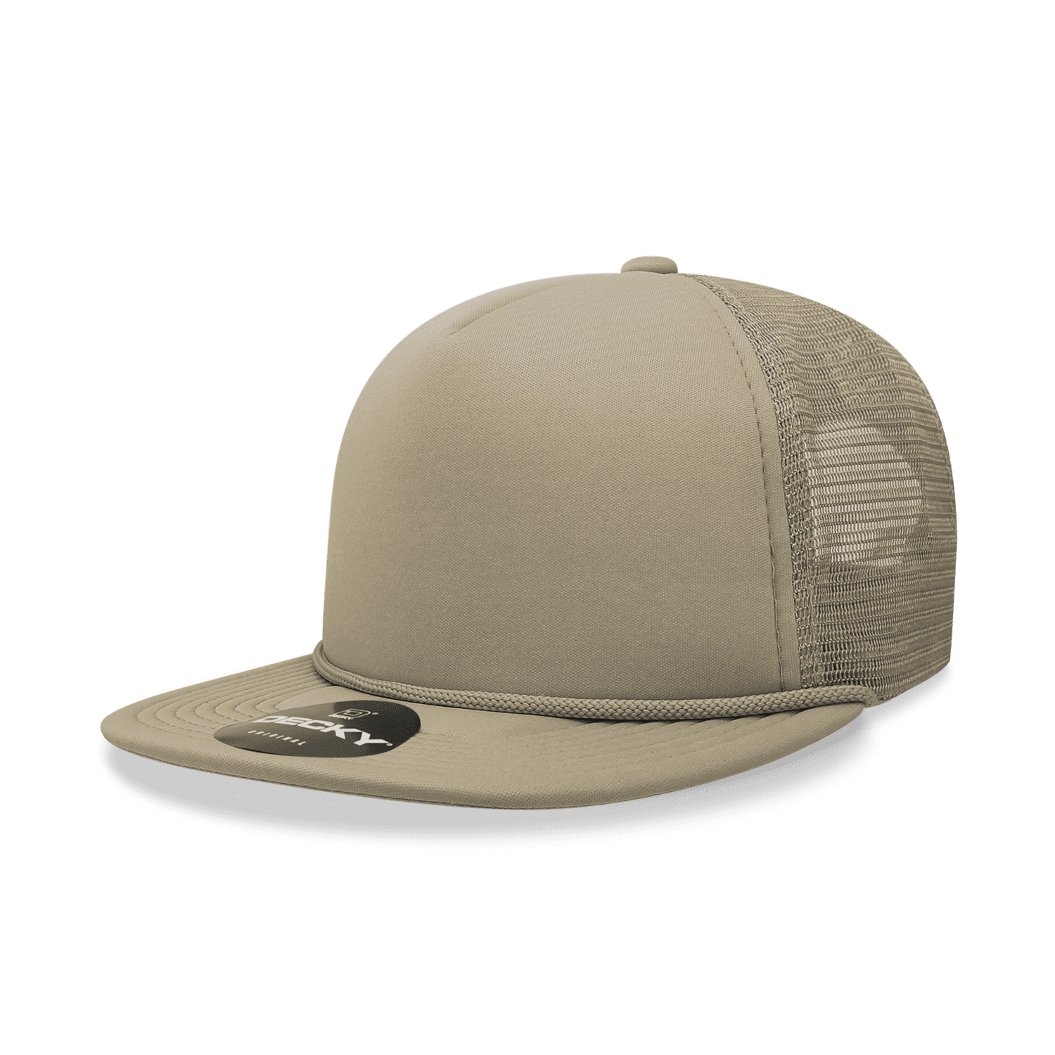 5 Panel High Profile Structured Foam Trucker