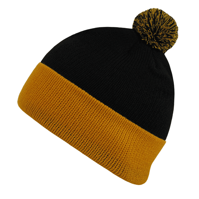 Athletic Pom Pom Beanies