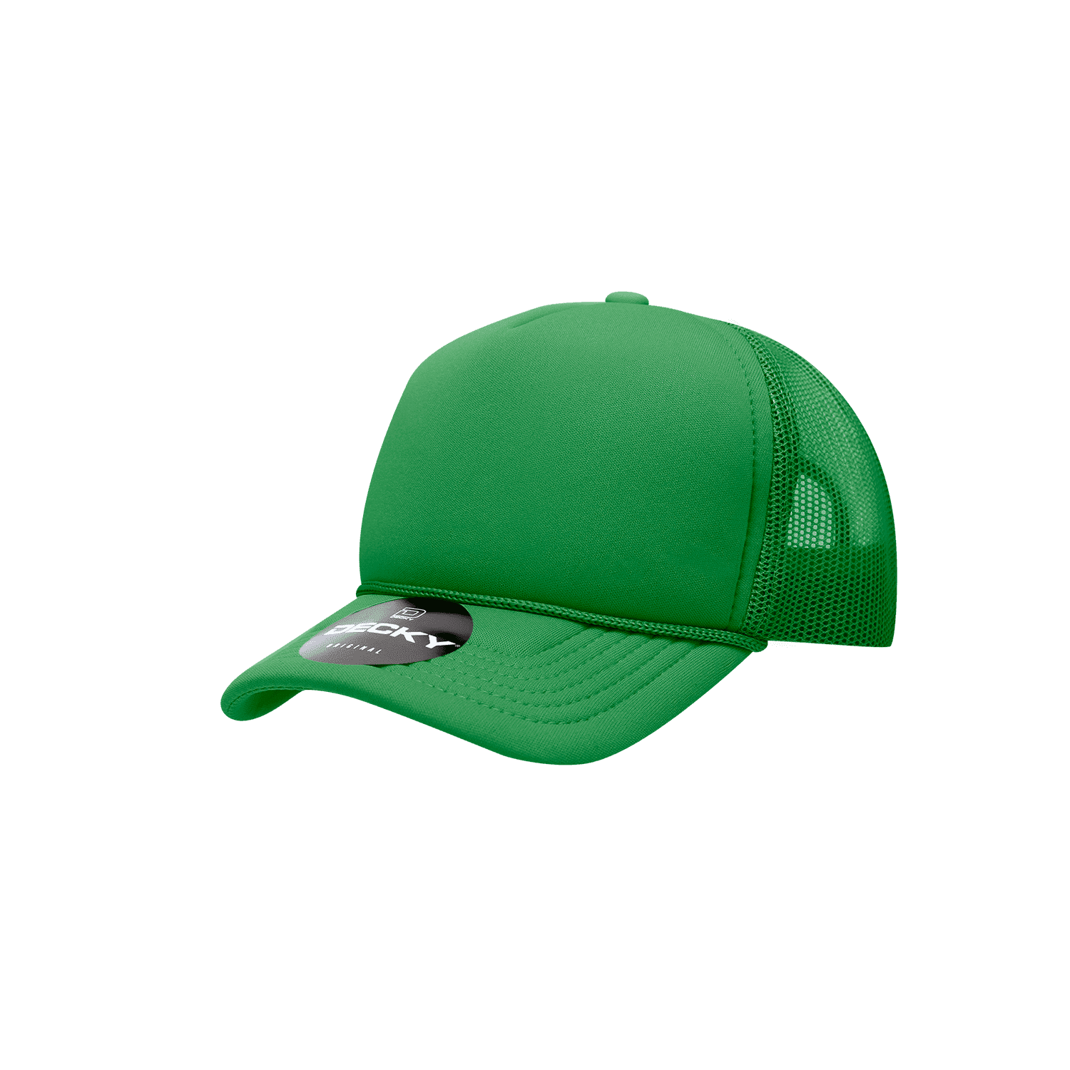Youth 5 Panel Mid Profile Structured Foam Trucker