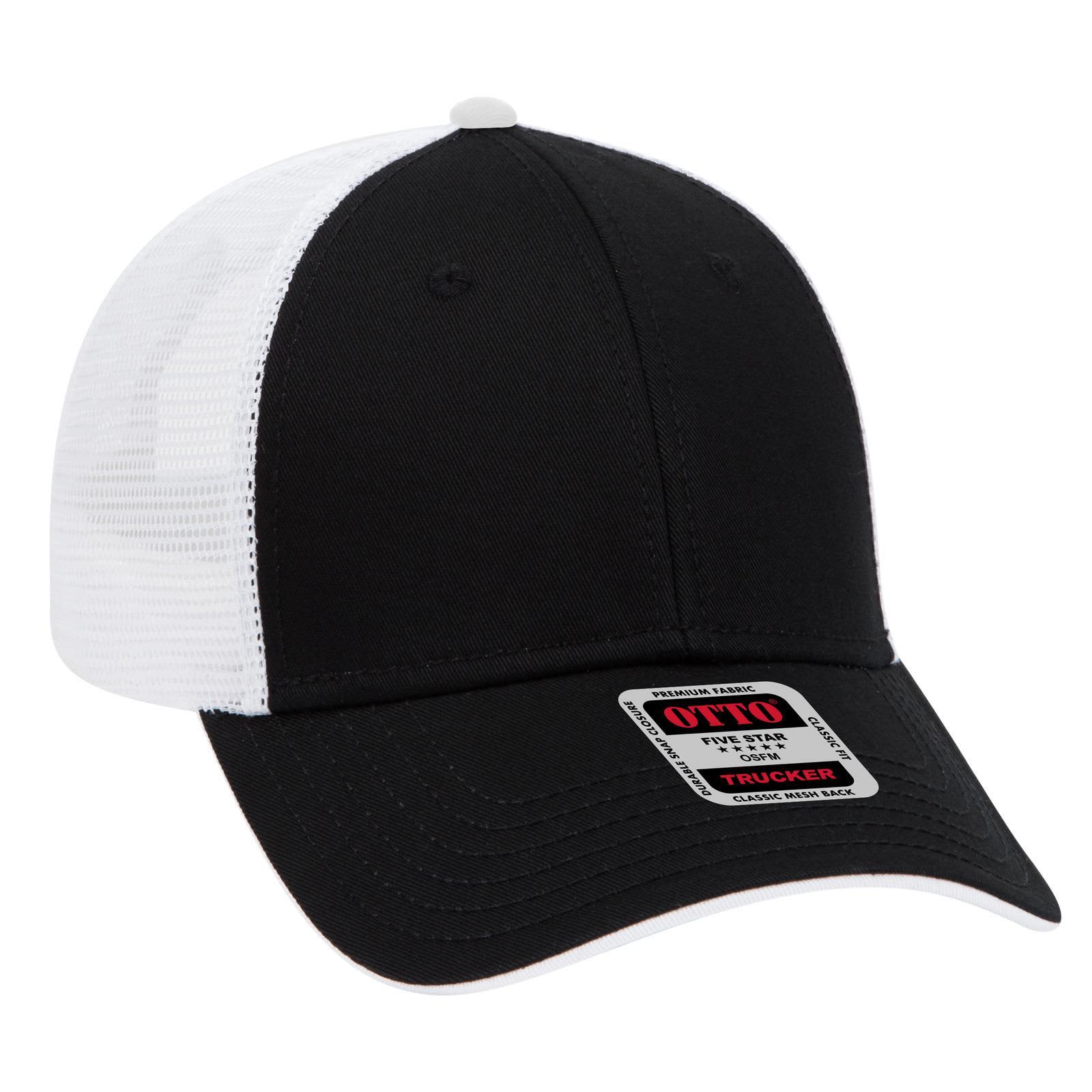 6 Panel Low Profile Trucker Cap