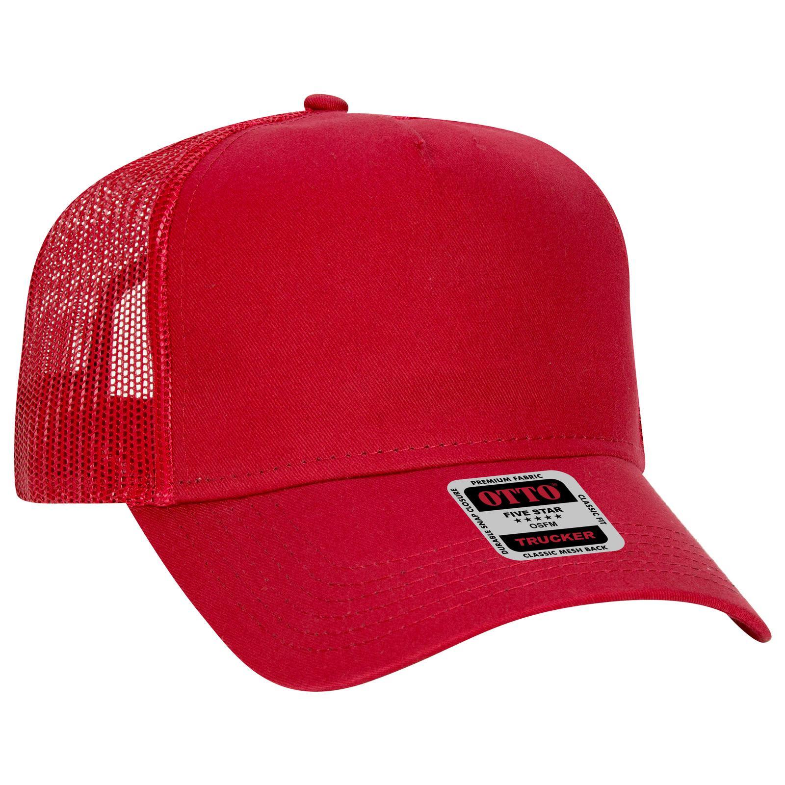 5 Panel Low Profile Trucker Cap
