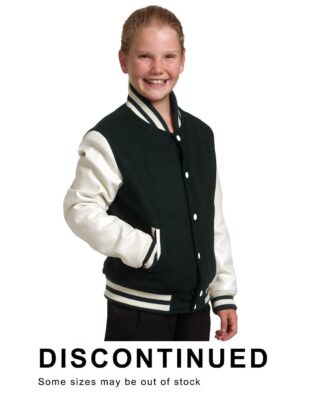 Shiny Kid’s Wool Blend Varsity Jacket SH-JK11K