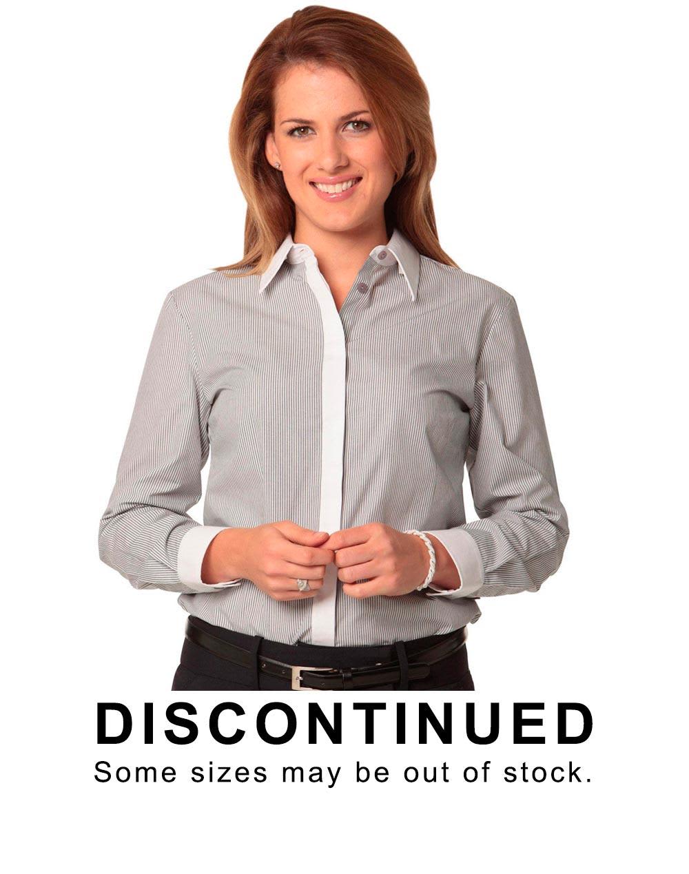 Women's Tic Stripe Long Sleeve Shirt
