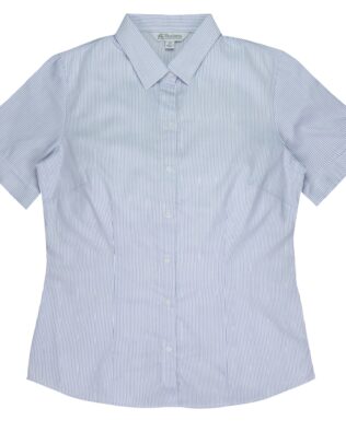 AP BUSINESS HENLEY LADY SHIRT SHORT SLEEVE RUNOUT AU-2900S