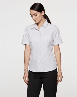 AP BUSINESS BAYVIEW LADY SHIRT SHORT SLEEVE RUNOUT AU-2906S