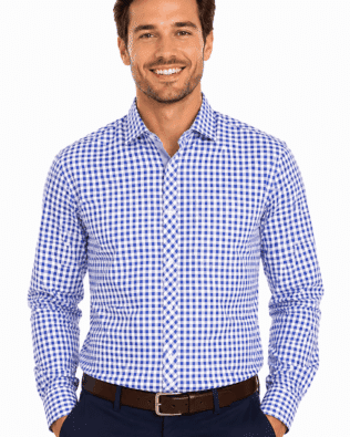 AP BUSINESS BRIGHTON MENS SHIRT LONG SLEEVE AU-1909L