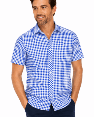 AP BUSINESS BRIGHTON MENS SHIRT SHORT SLEEVE AU-1909S