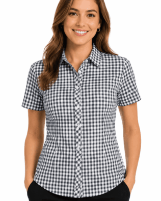 AP BUSINESS BRIGHTON LADY SHIRT SHORT SLEEVE AU-2909S