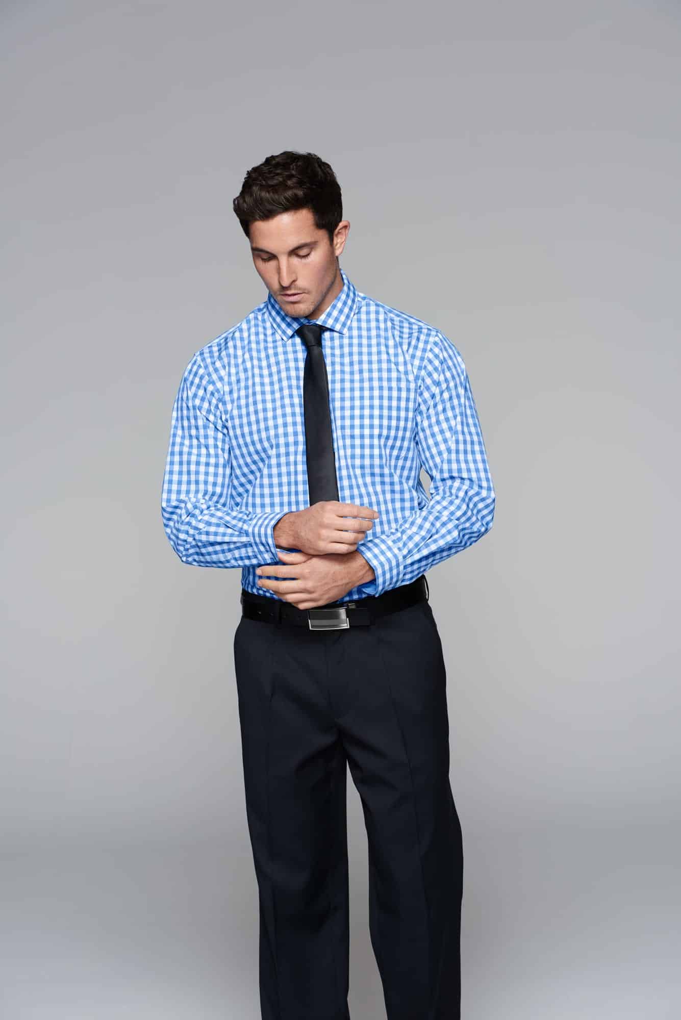DEVONPORT MENS SHIRT LONG SLEEVE RUNOUT